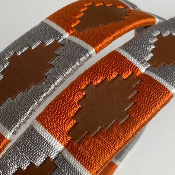 Gaucho Polo Belt - Orange Gray - Picture 5 of 5